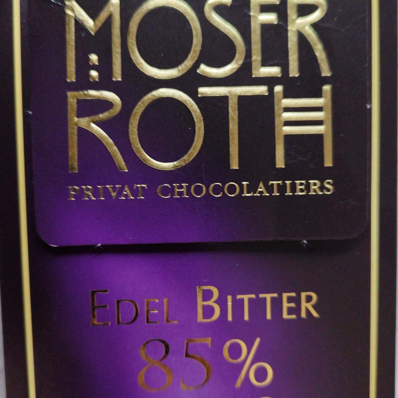 Fotografie - čokoláda 80% Cocoa Moser Roth