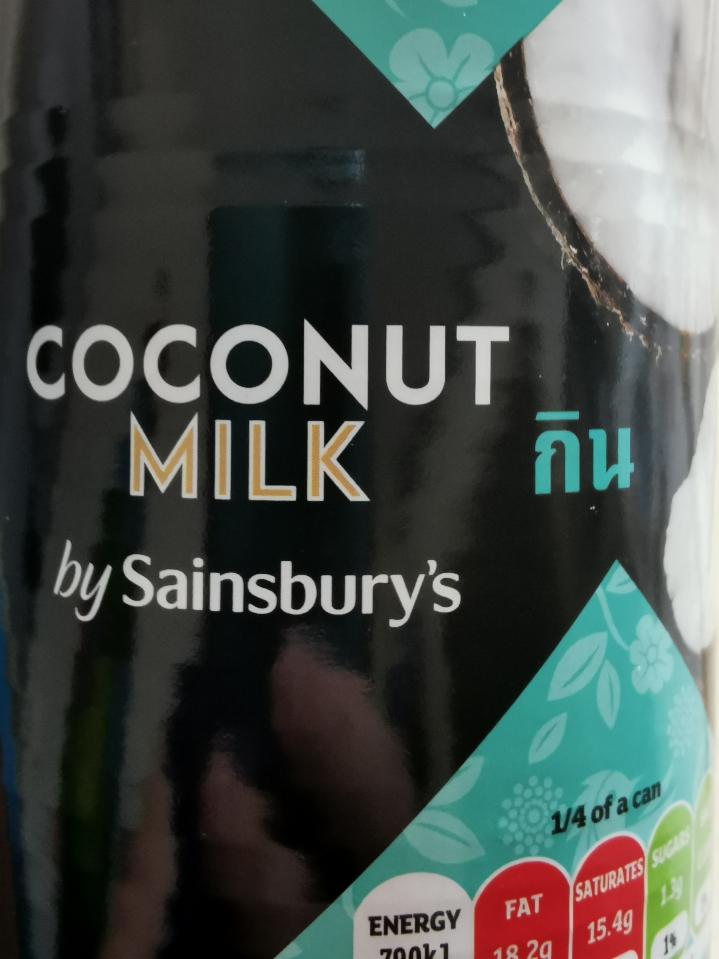 Fotografie - Coconut Milk by Sainsbury's 
