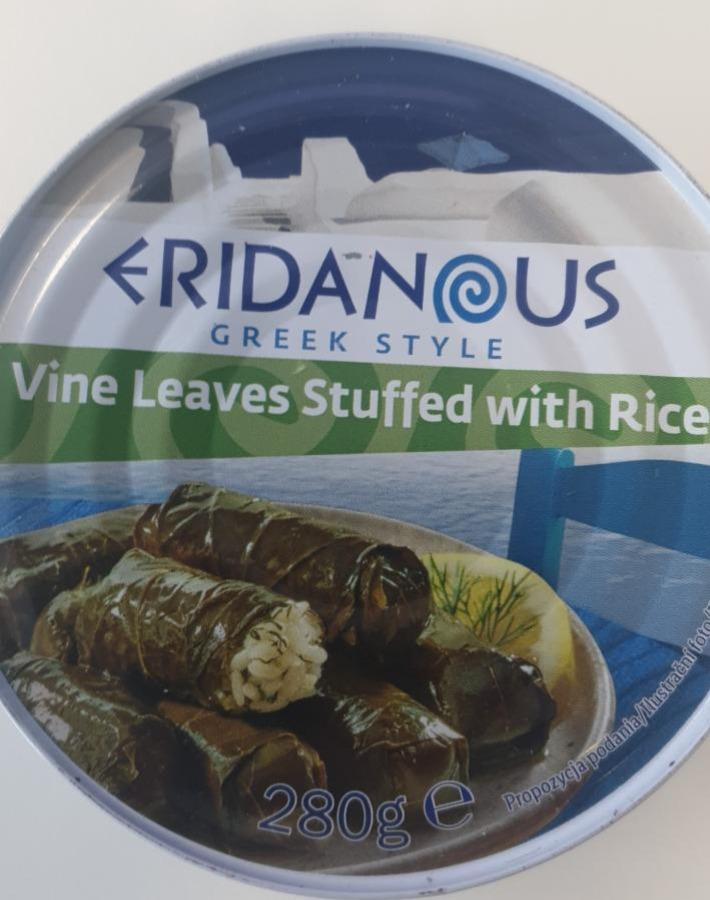 Fotografie - Greek style Vine Leaves Stuffed with Rice Eridanous