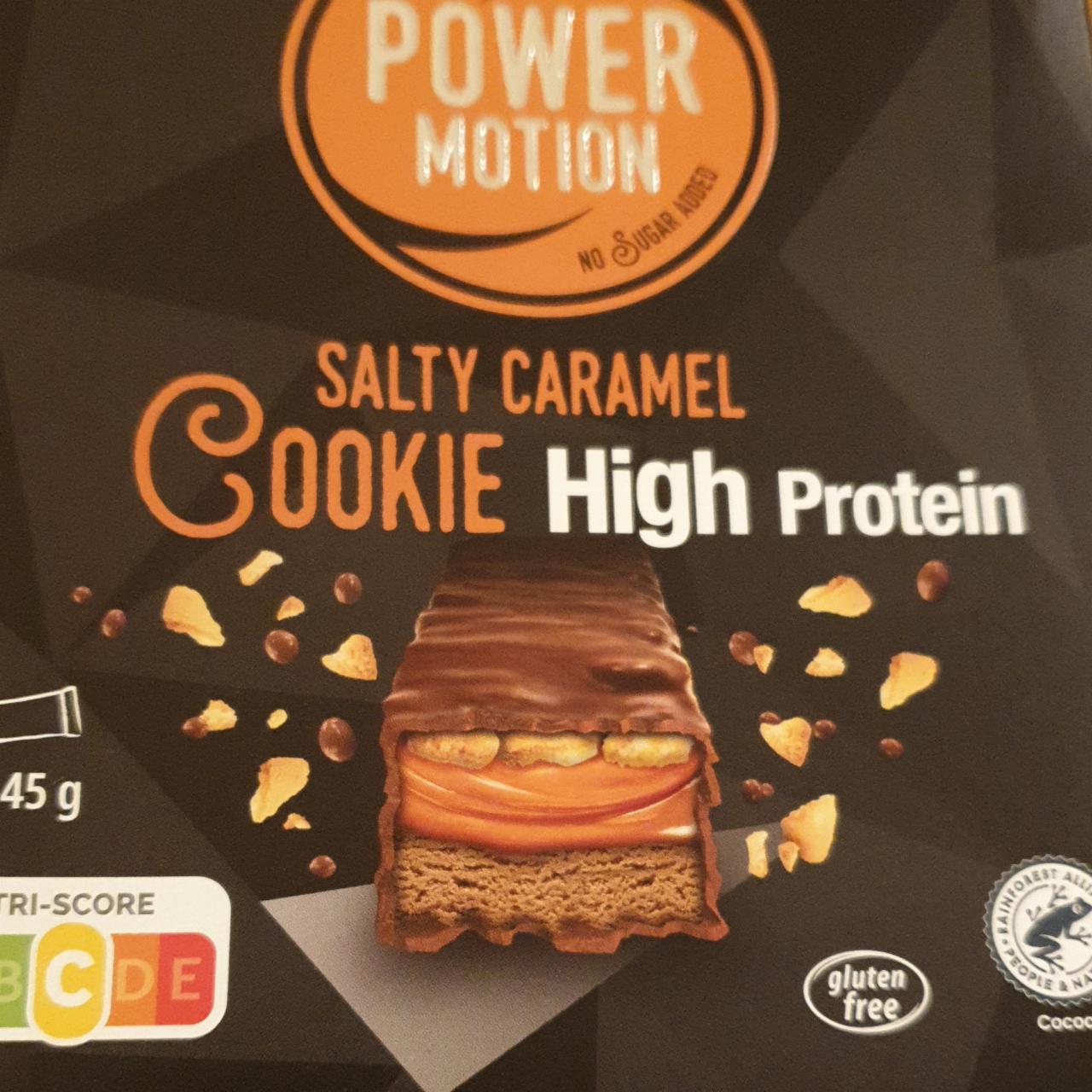 Fotografie - Power motion Salty caramel cookie high protein Frankonia
