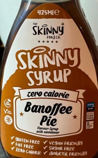 Fotografie - Skinny Syrup Zero Calorie Banoffee Pie The Skinny Food Co
