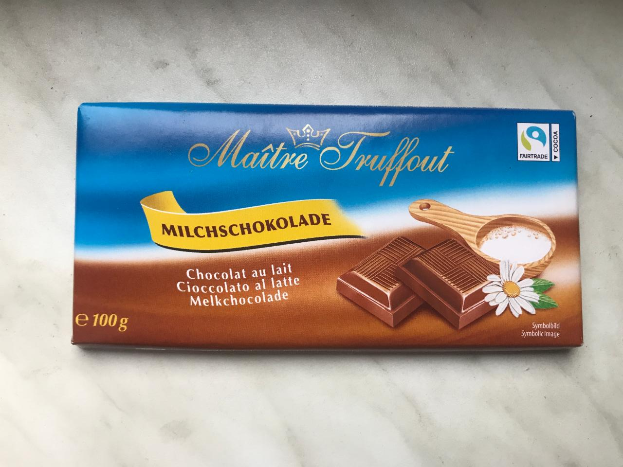 Fotografie - milkschokolade Maître Truffout