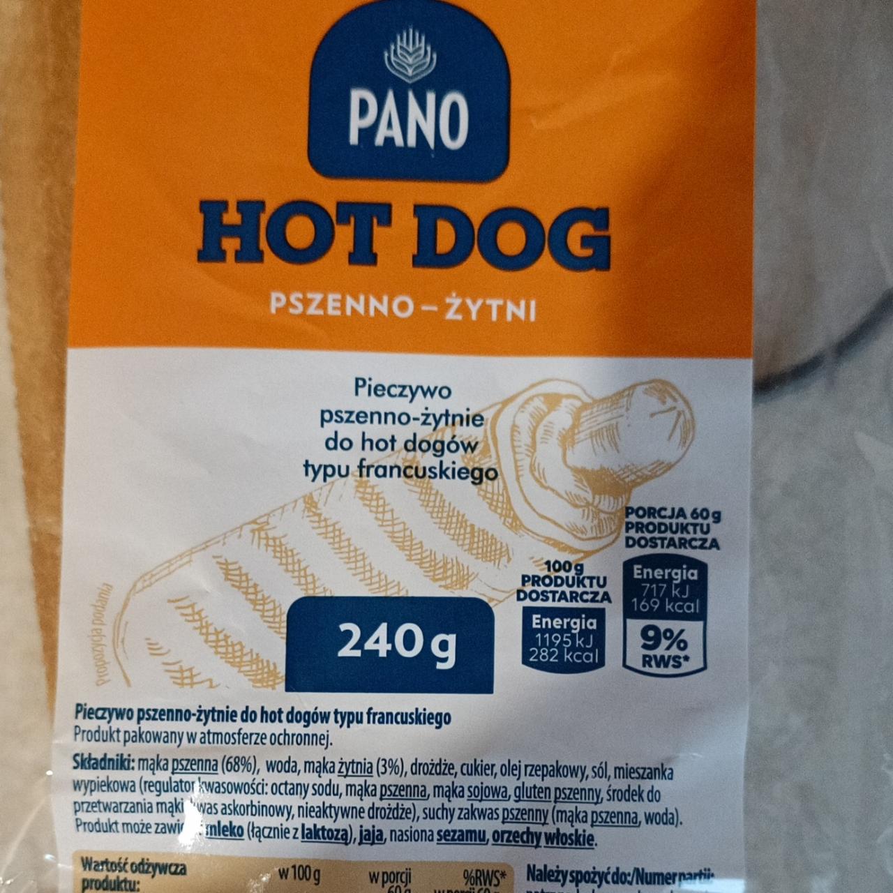 Fotografie - Hot dog pszenno żytni Pano