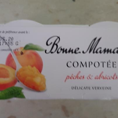 Fotografie - compotée broskve+meruňky - Bonne Maman