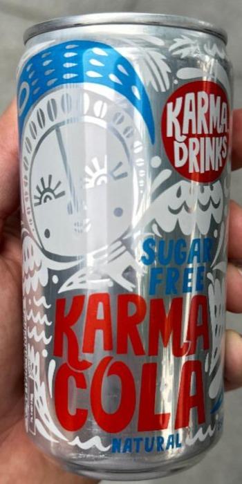Fotografie - Karma Cola Natural Sugar Free Karma Drinks