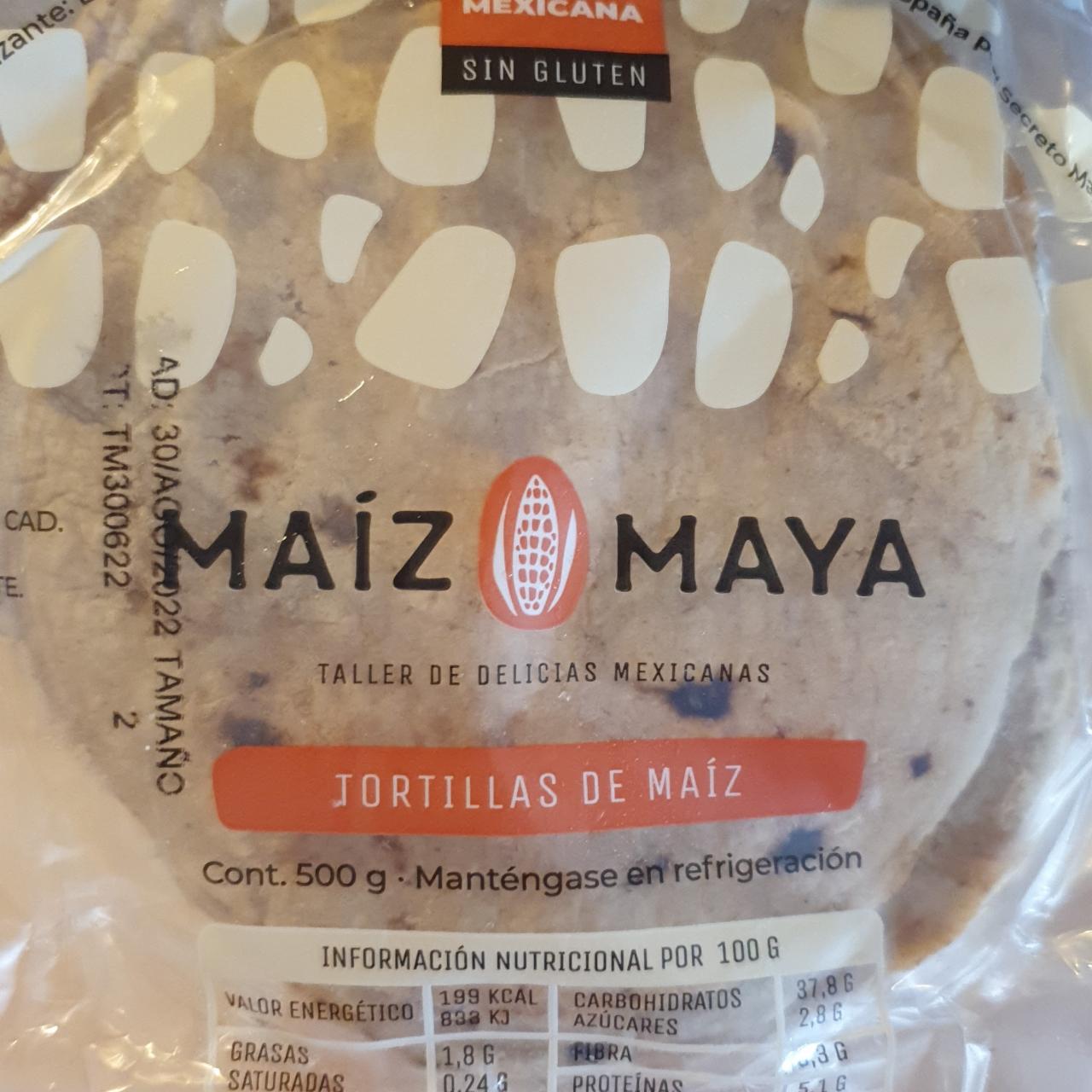 Fotografie - Tortillas de maíz Maíz Maya