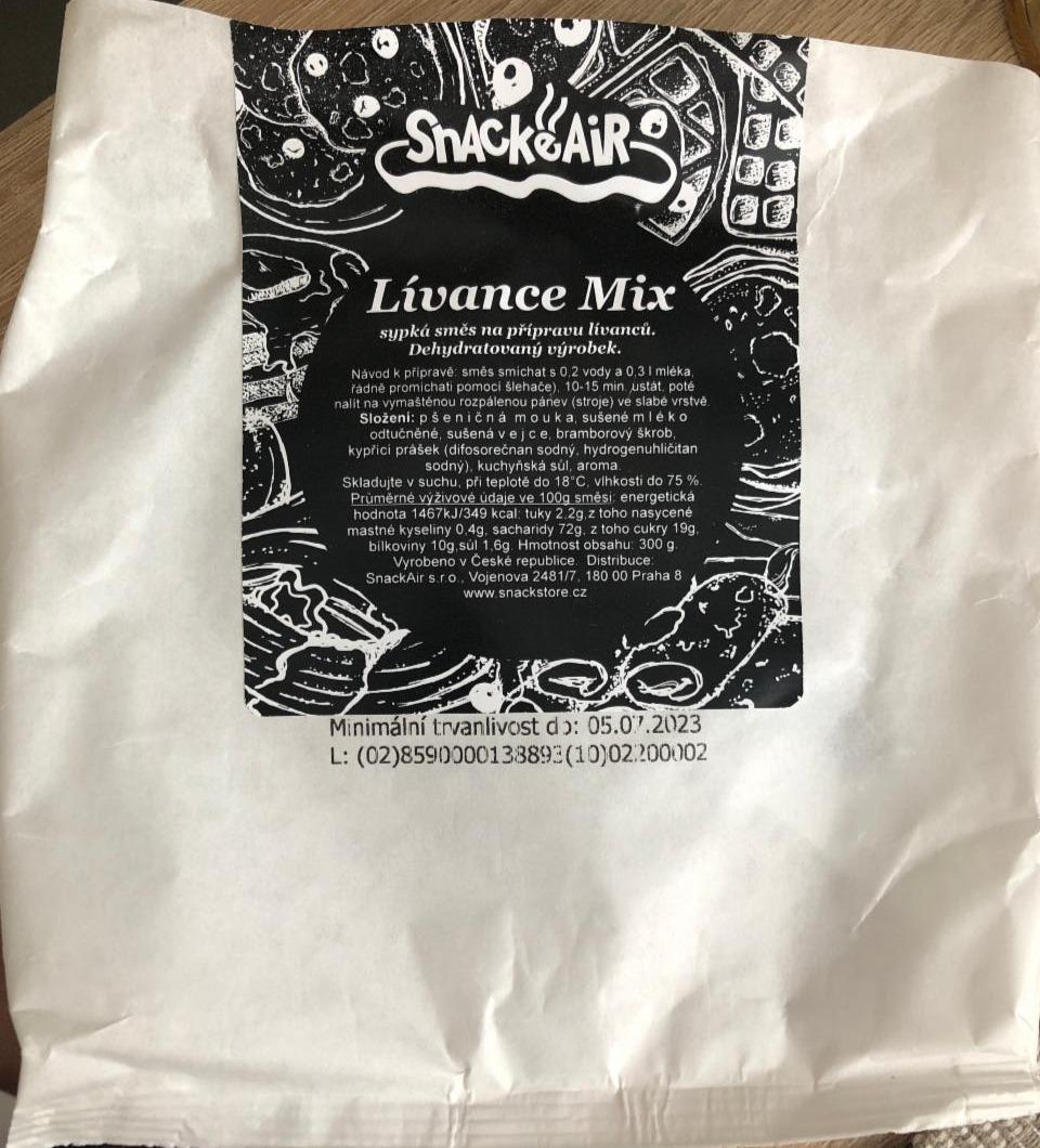 Fotografie - Lívance Mix SnackeAir