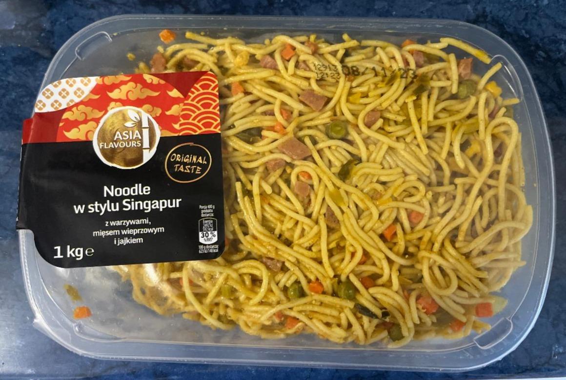 Fotografie - Noodle w stylu Singapur Asia Flavours
