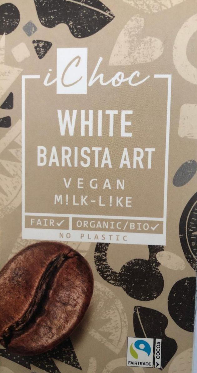 Fotografie - White barista art Vegan milk-like iChoc