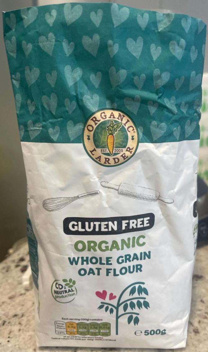 Fotografie - Gluten Free Organic Whole Grain Oat Flour Organic larder