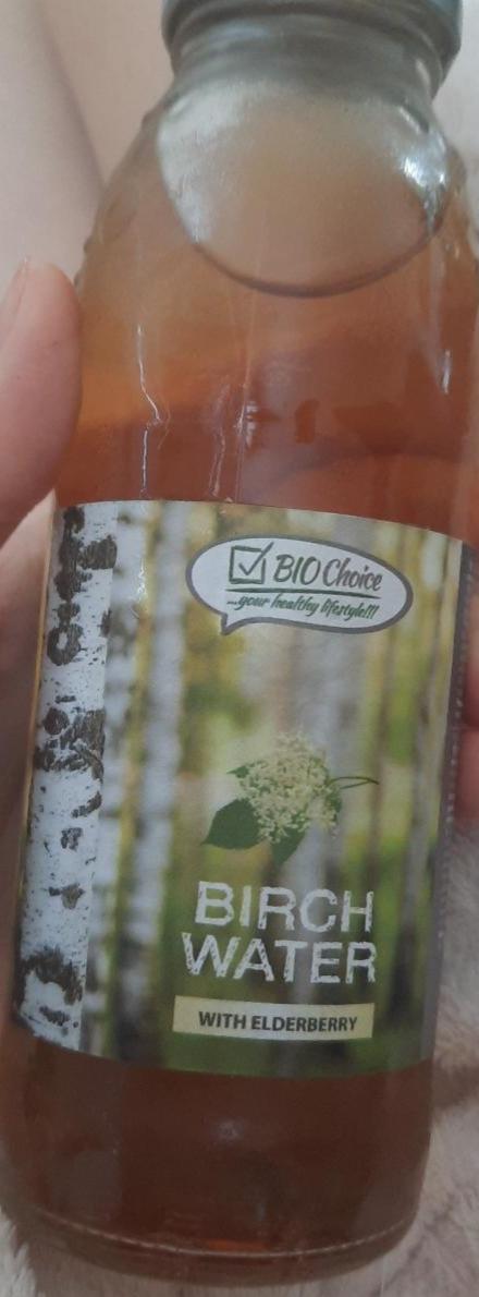 Fotografie - Birch water with elderberry Bio Choice