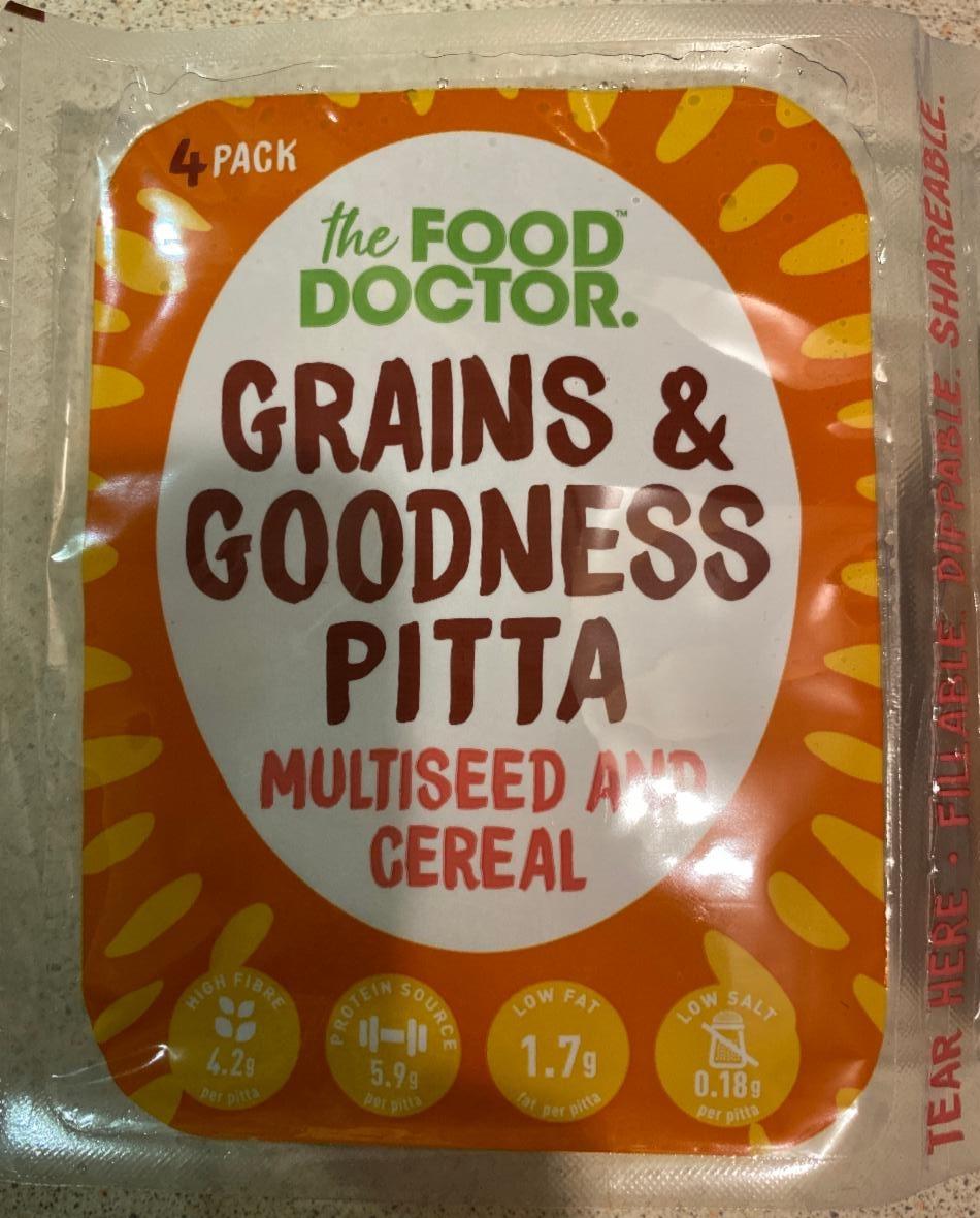 Fotografie - Grains & Goodness Pitta Multiseed and Cereal The Food Doctor