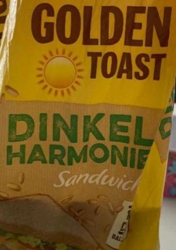 Fotografie - Golden toast Dinkel Harmonie
