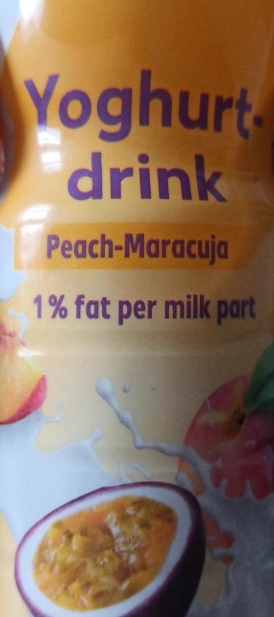 Fotografie - Yoghurt-drink Peach-Maracuja 1% fat