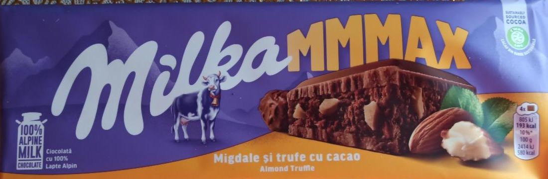 Fotografie - Mmmax Migdale trufe cu cacao Milka