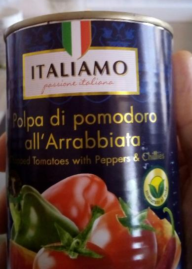 Fotografie - Chopped Tomatoes Arrabbiata - Italiamo