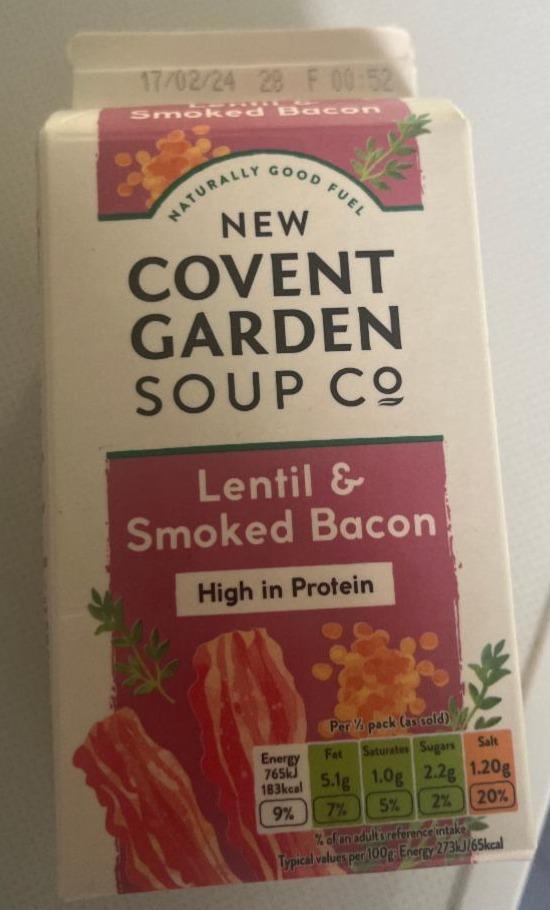 Fotografie - Lentil & Smoked Bacon New Covent Garden Soup