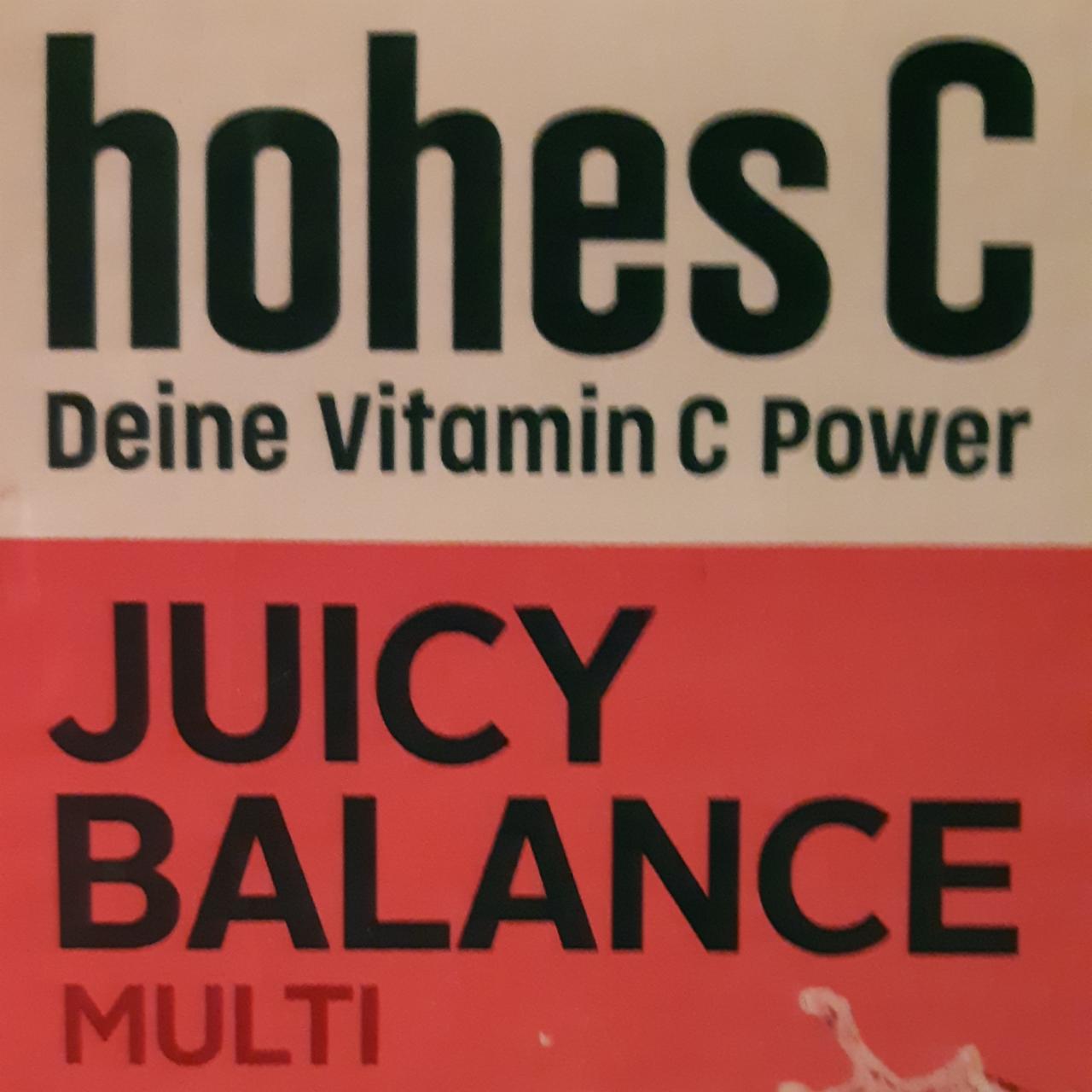Fotografie - Juicy Balance Multi Hohes C