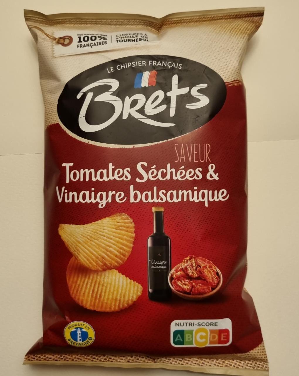 Fotografie - Le chipsier Français Saveur Tomates Séchées & Vinaigre balsamique Brets