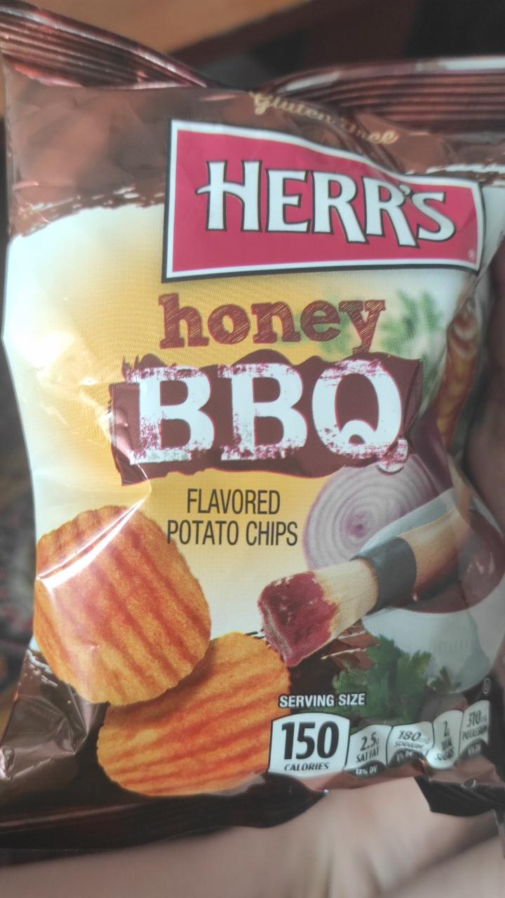 Fotografie - Honey BBQ Potato Chips Herr's