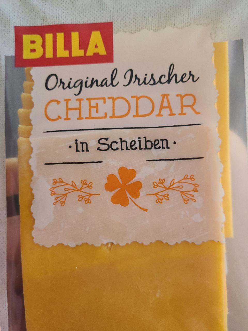 Fotografie - Original Irische Cheddar in Scheiben Billa
