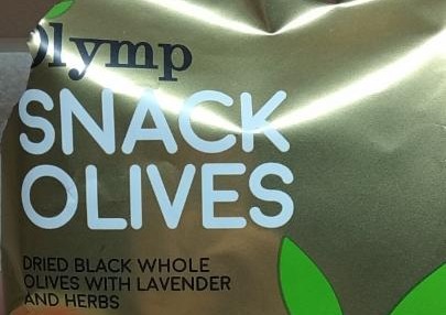 Fotografie - Olives with lavender & herbs Olymp Snack