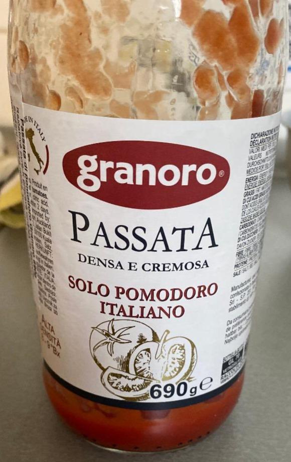 Fotografie - Passata solo pomodoro italiano Granoro