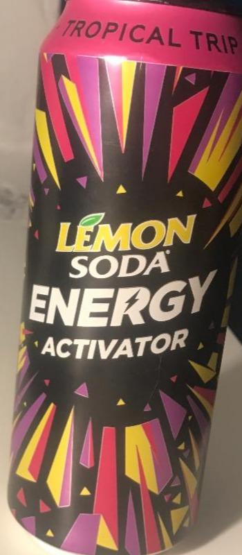 Fotografie - Lemon soda energy activator