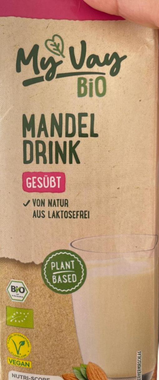 Fotografie - Mandel Drink gesüßt My Vay