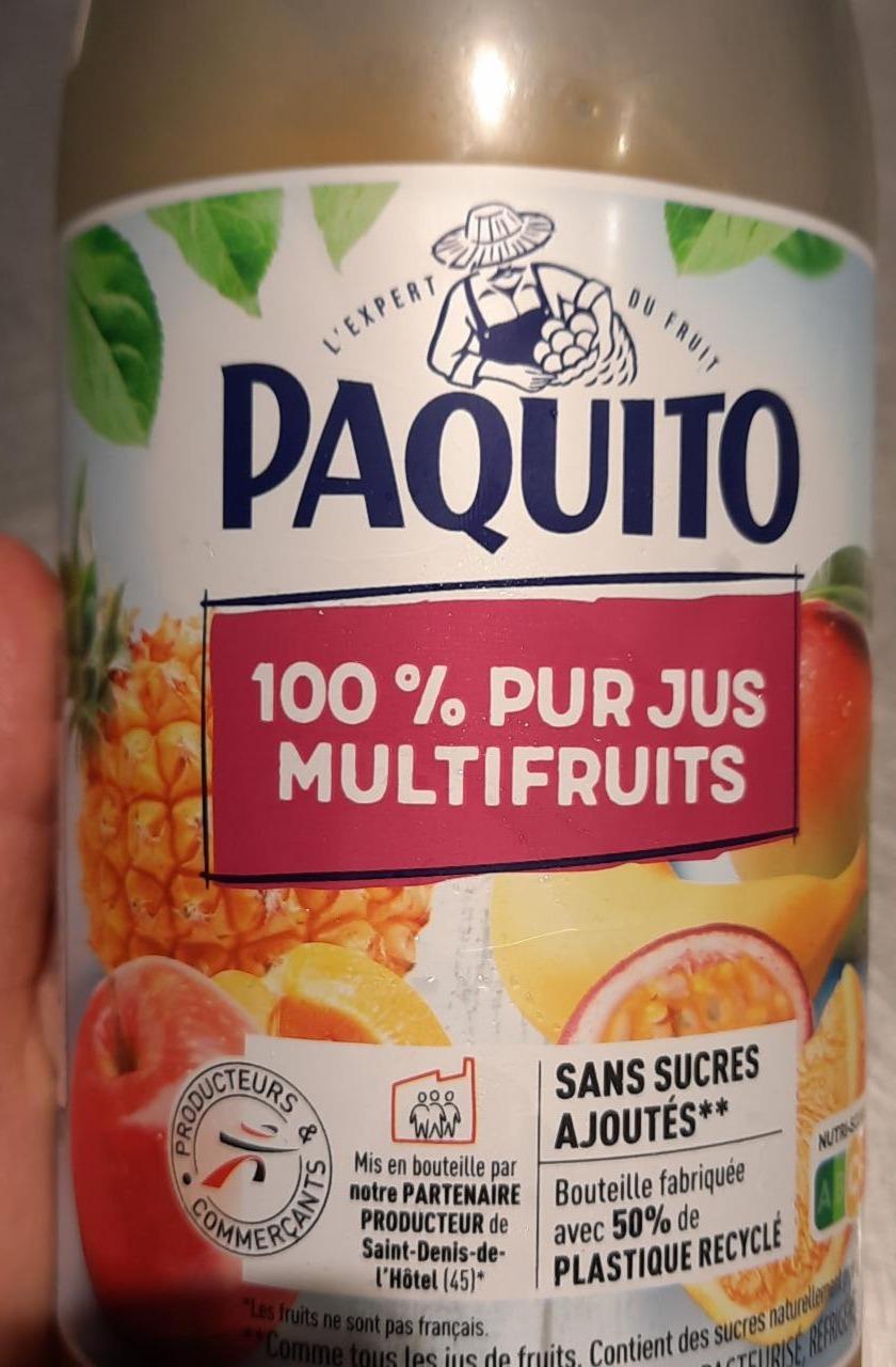 Fotografie - 100% Pur jus multifruits Paquito