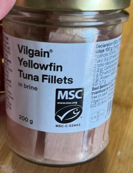 Fotografie - Yellowfin Tuna Fillets In brine Vilgain