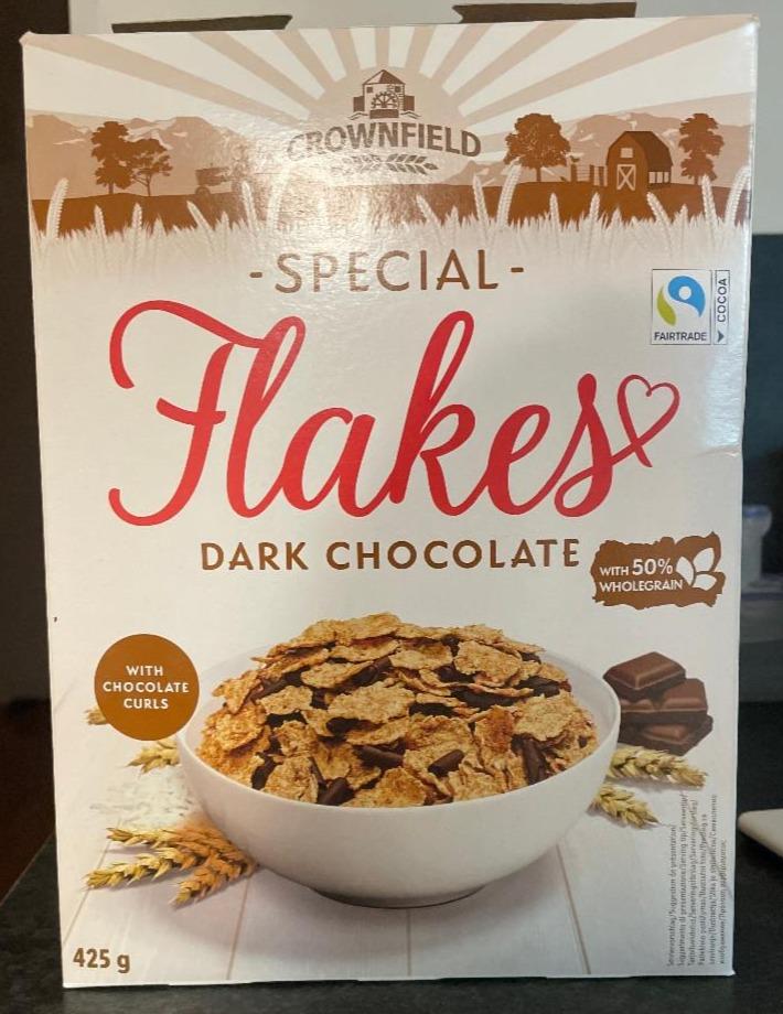 Fotografie - Special Flakes Dark Chocolate Crownfield