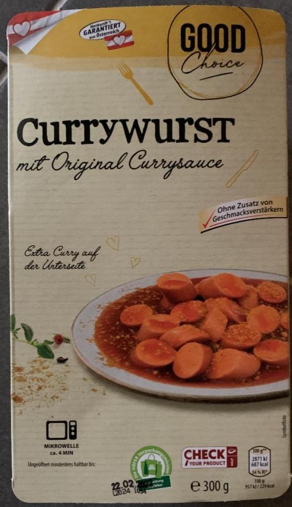 Fotografie - Currywurst Good Choice