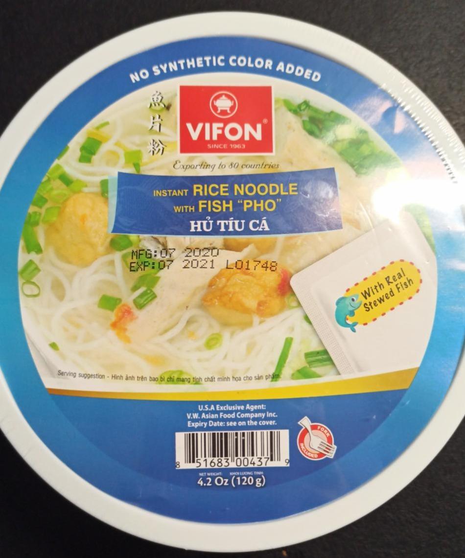 Fotografie - Instant Rice Noodle with Fish 'Pho Vifon