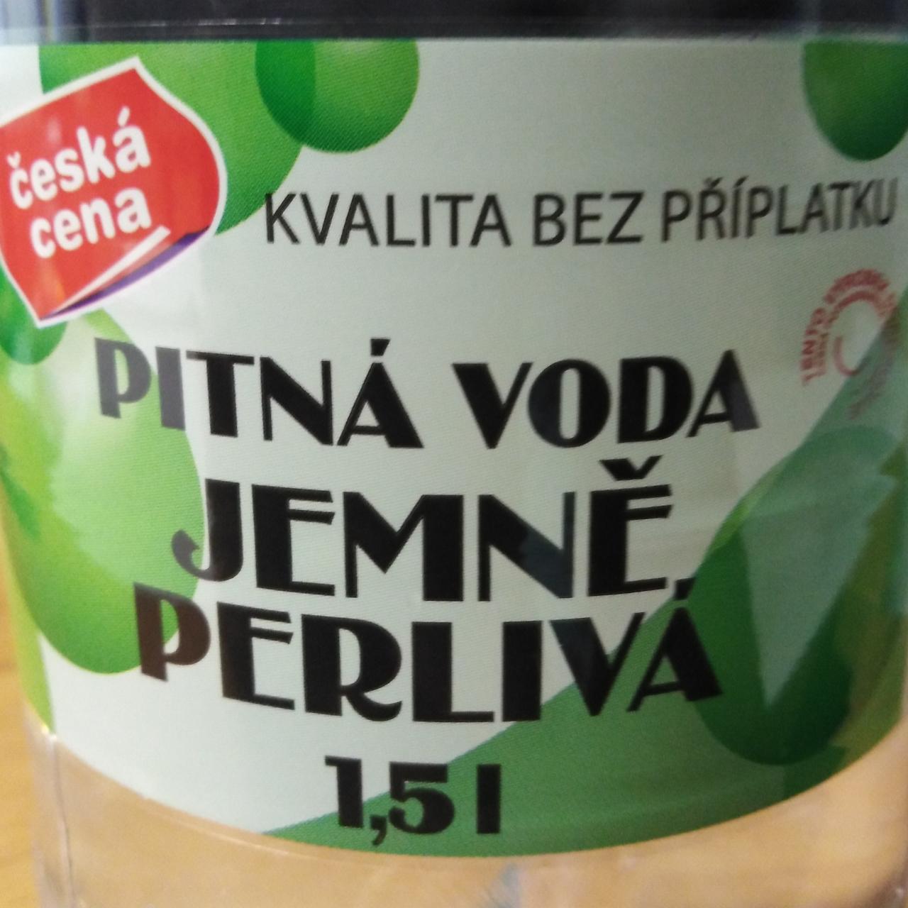 Fotografie - Pitná voda Jemně perlivá Česká cena