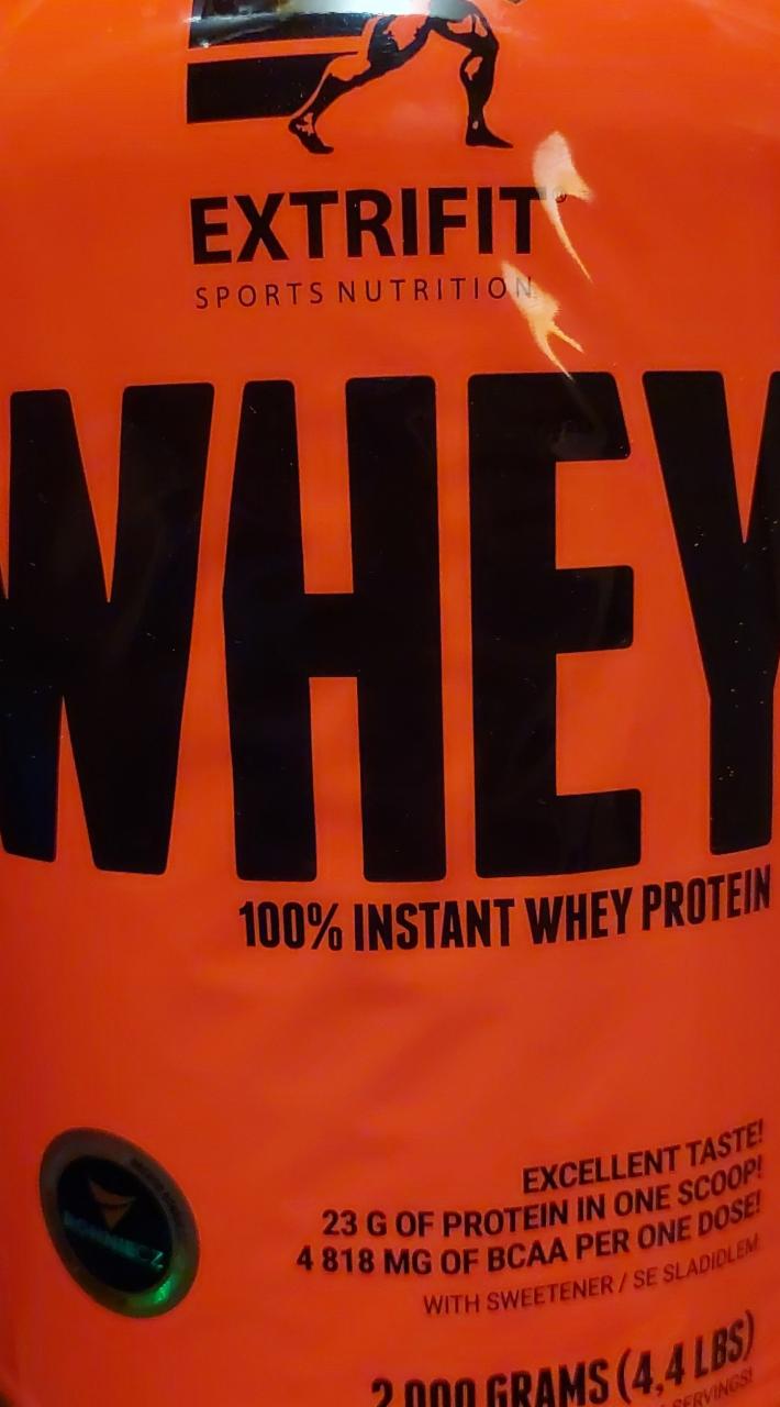 Fotografie - Whey protein 100% chocolate Extrifit