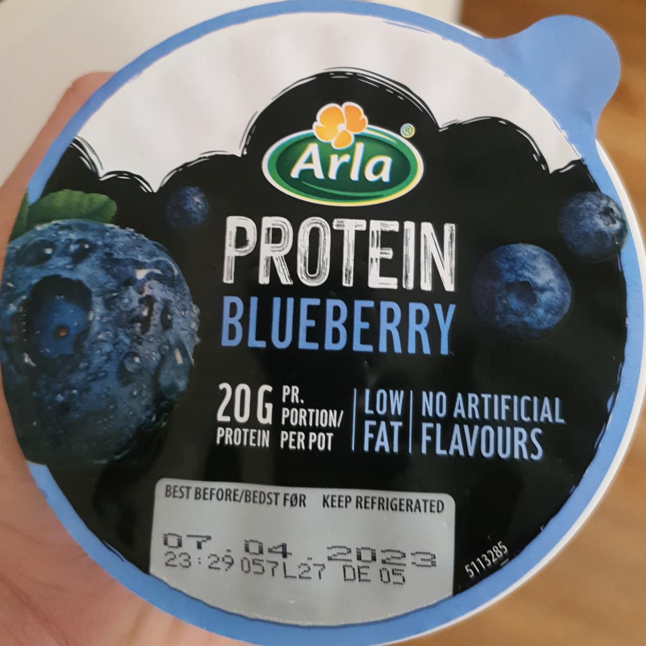 Fotografie - Protein Blueberry Yogurt Arla