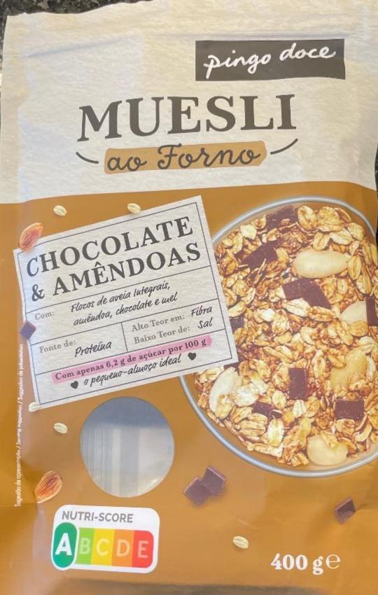 Fotografie - Muesli ao Forno Chocolate & Améndoas Pingo doce