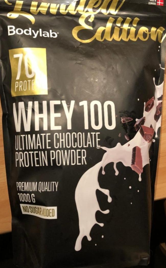 Fotografie - Whey 100 protein ultimate chocolate Bodylab