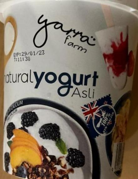 Fotografie - Natural Yogurt Yarra farm