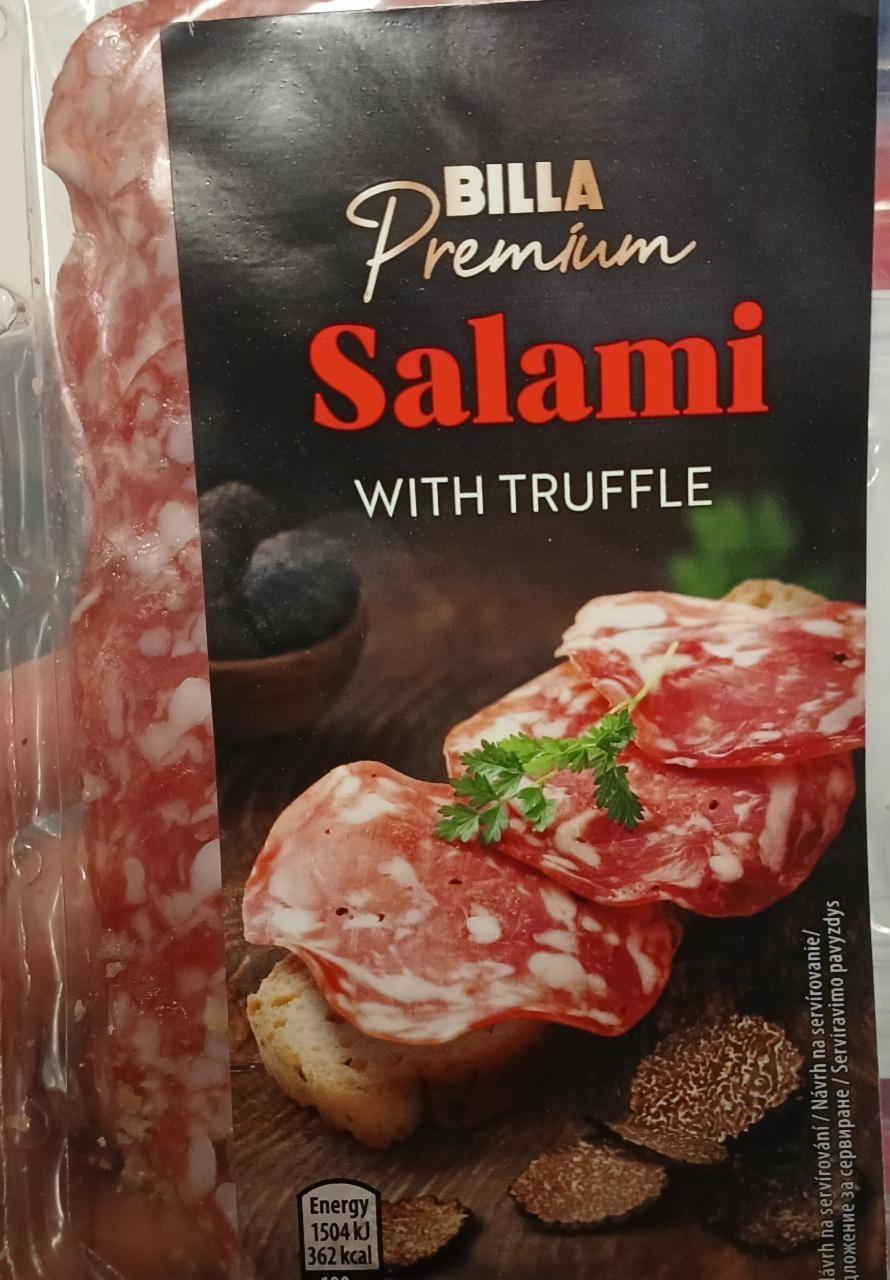 Fotografie - Salami with Truffle Billa Premium