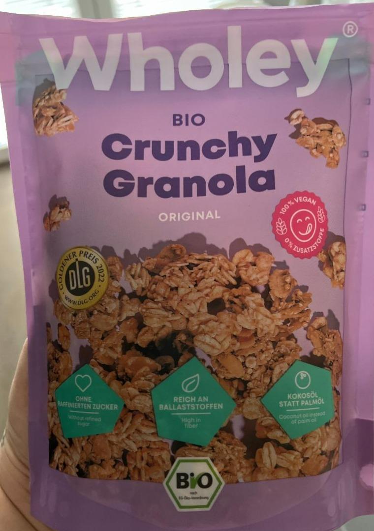 Fotografie - Bio crunchy granola Wholey