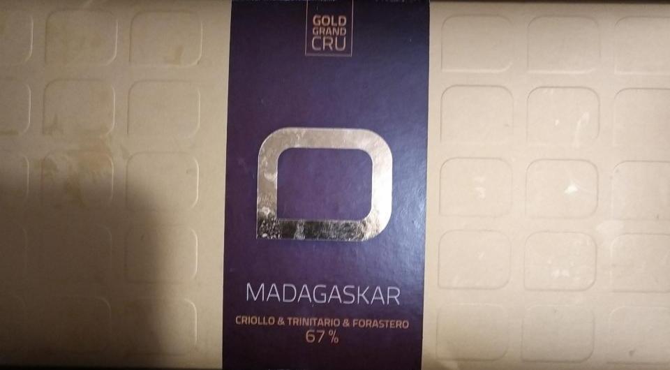 Fotografie - gold grand cru Madagaskar čokoláda 67%