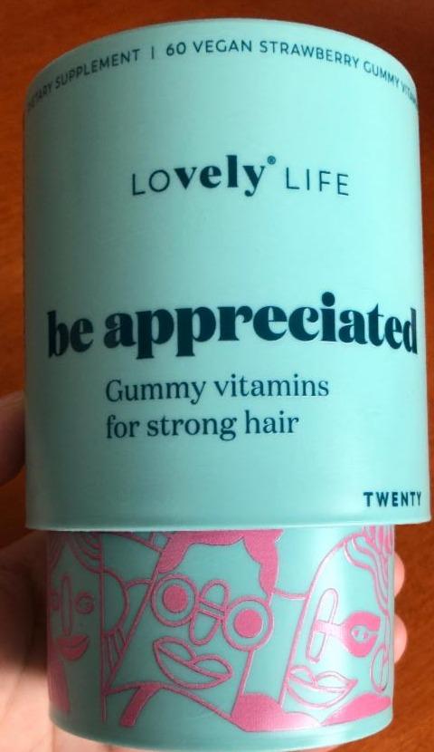Fotografie - Gummy vitamins for strong hair Lovely Life