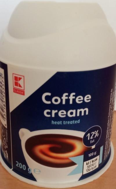 Fotografie - Coffee cream 12% fat K-Classic