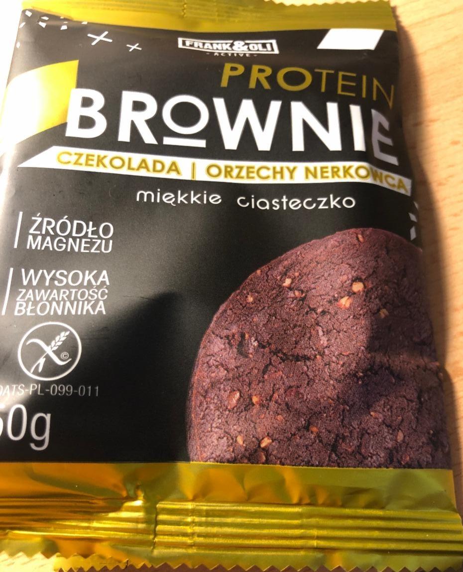 Fotografie - Protein Brownie czekolada orzechy nerkowca Frank&Oli