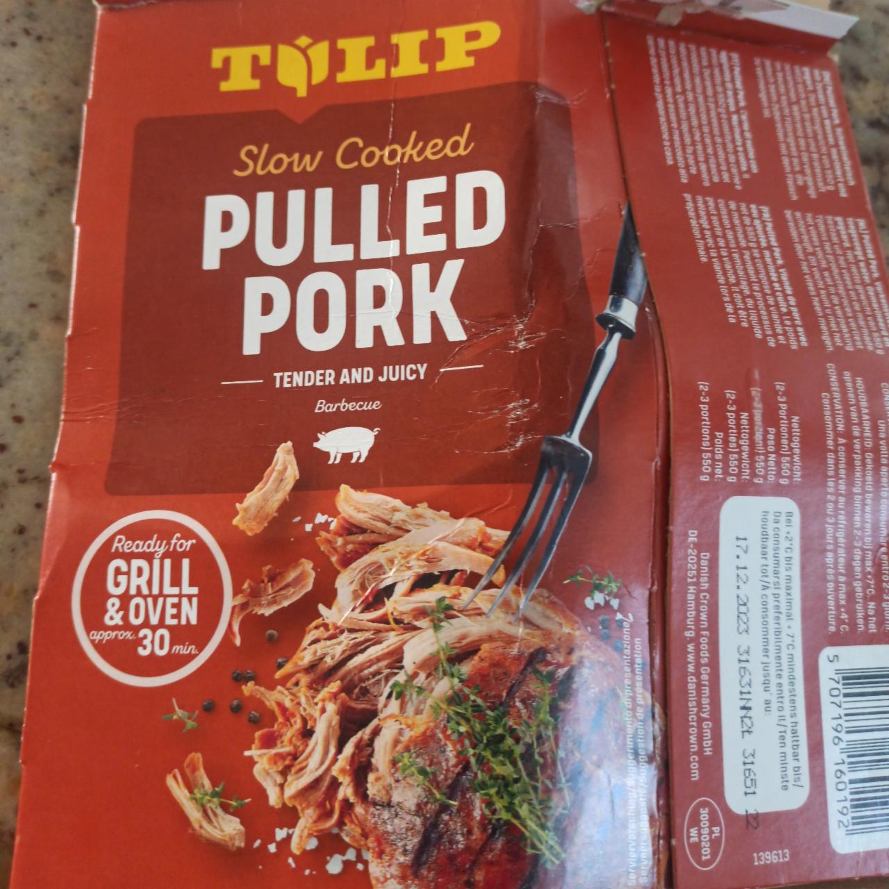 Fotografie - Slow cooked pulled pork Tulip