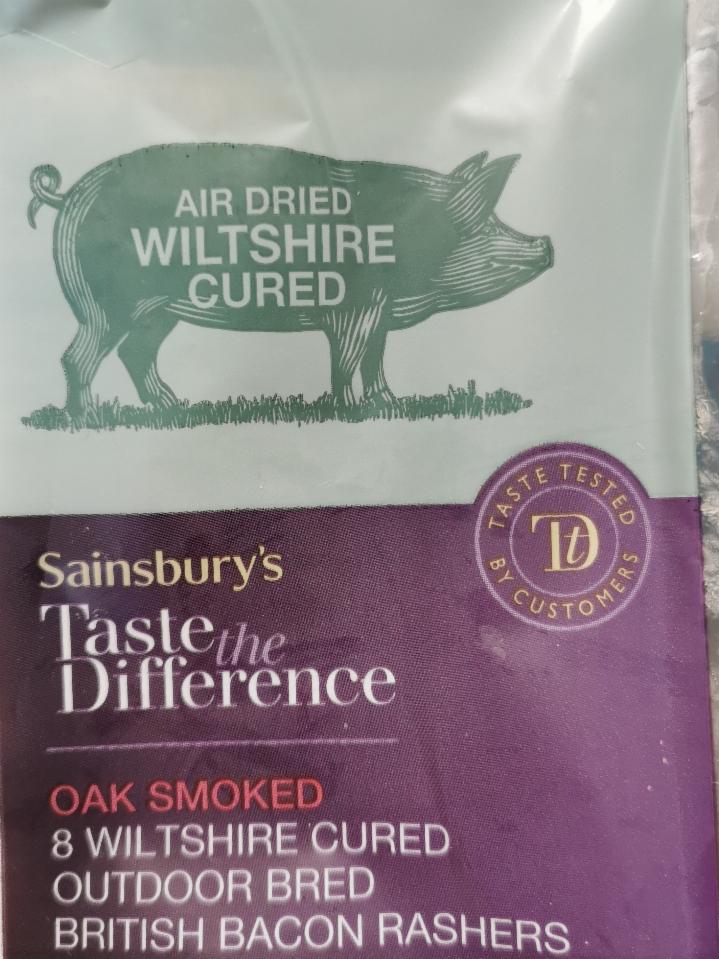 Fotografie - 8 Wiltshire Cured Bacon Rashers by Sainsbury's 