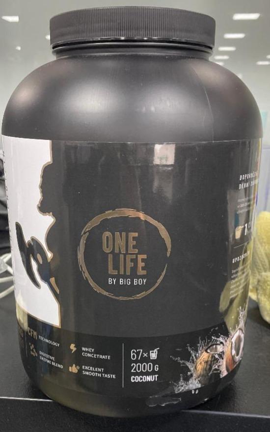 Fotografie - One Life Protein Coconut Big Boy