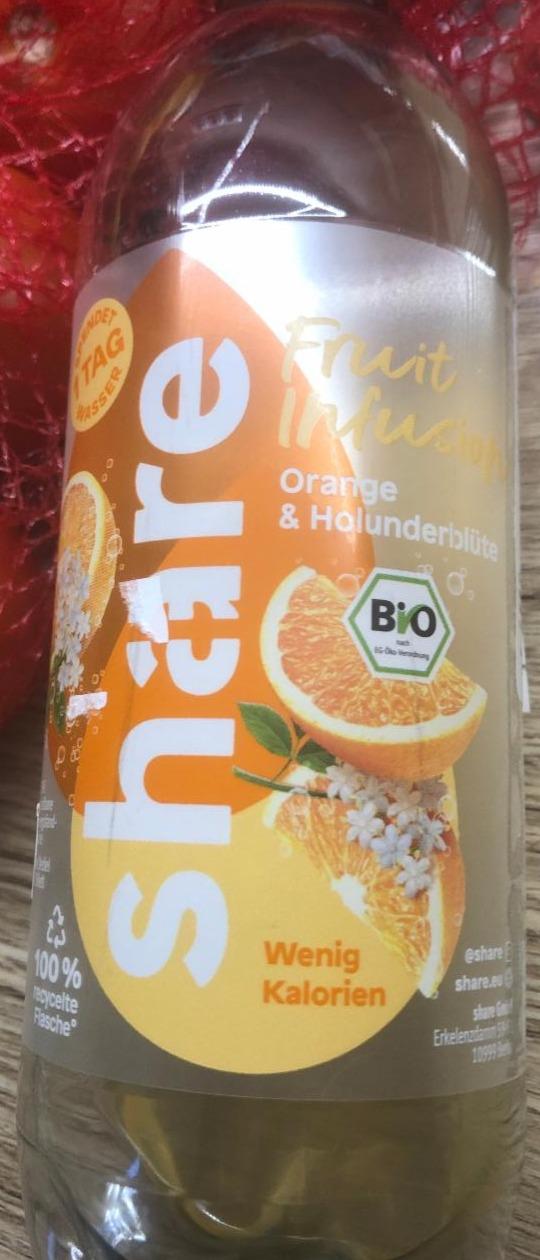 Fotografie - Bio Fruit Infusion Orange & Holunderblüte Share
